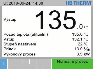 Temperační přístroje Thermo-5 se vyznačují efektivním a spolehlivým provozem a používají se pro temperování vstřikovacích forem nebo pro podobné aplikace.