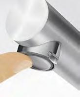 spršky ergonomické umístění přepínače sprcha/proud odtoková hadice z velmi kvalitních vláken, která zajišťuje výjimečnou odolnost a