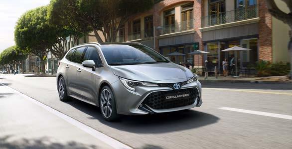 Nová Corolla Touring Sports 46 MILIÓNŮ PRODANÝCH VOZŮ COROLLA HYBRID 4. generace SPOTŘEBA 3,3 l/100 km NEJOBLÍBENĚJŠÍ VERZE COROLLA Touring Sports 1.8 Hybrid (122 k) aut.