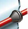 Jemně popotáhněte kabel zpět, aby se zajistil Typ 1 Typ 2 Metrická řada (Typ 2) Montážní otvor Tloušťka Průměr (šedá) (černá) D L H stěny (mm) kabelu (mm) v bal. 283120001499 283120059999 M12 20.0 12.