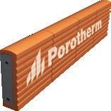 Porotherm KP Překlady jsou expedovány na nevratných dřevěných prokladech.