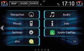 APPLE CARPLAY A ANDROID AUTO * Svůj telefon se systémem Android nebo svůj iphone můžete snadno spojit s dotykovým displejem, prostřednictvím kterého můžete telefonovat, poslouchat hudbu a odesílat