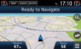 SATELITNÍ NAVIGACE S integrovanou satelitní navigací Garmin snadno najdete cestu a díky funkci TMC (kanál dopravního zpravodajství) budete mít vždy naplánovanou tu nejlepší trasu.