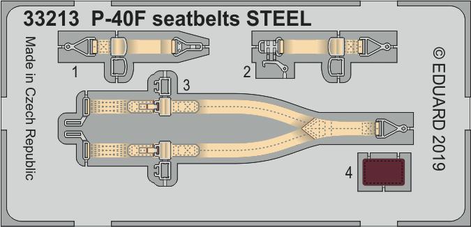 P-40F seatbelts
