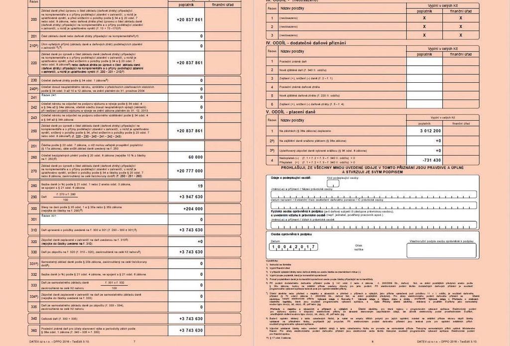 Podobně mohou uživatelé programu TaxEdit exportovat data do formulářů v TaxEditu a