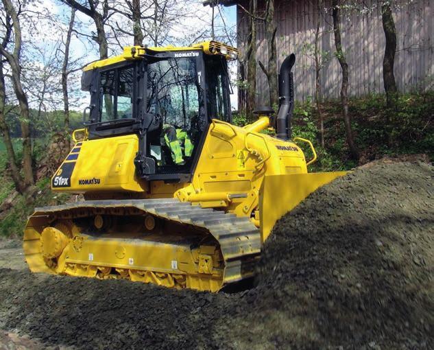 Motory splňující požadavky normy EU Stupeň IV PÁSOVÝ DOZER VÝKON MOTORU 99,0 kw / 135 PS @ 2.