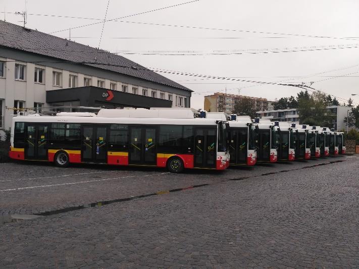 Pořízení 6 kusů trolejbusů s pomocným bateriovým pohonem pro účely veřejné dopravy v Hradci