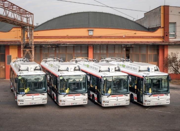 Zavedení parciálních trolejbusů do provozu městské hromadné dopravy v Pardubicích Datum