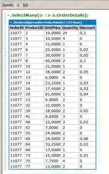 var qry3 = from o in datacontext.