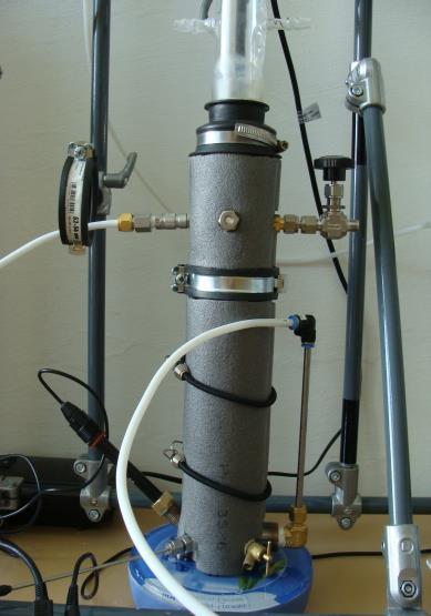 Experimentální aparatura pro fotokatalytickou