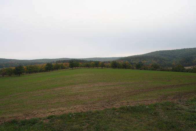 8.6. FOTODOKUMENTACE Obr. 15. Vedrovice řešená oblast severozápadně nad obcí. Obr. 16.