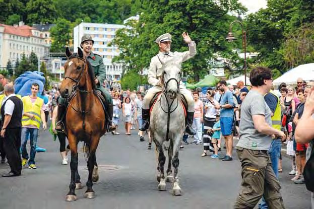 VOLNÝ ČAS V bezprostředním okolí lázeňské čtvrti najdete hustou síť procházkových okruhů různé náročnosti a délky.