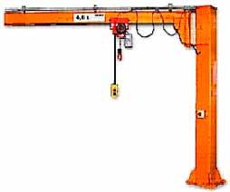 elektrickým pohonem 1 1 T yp 360/01 H s ručním kladkostrojem typu: 2/12 HR - posuv pojezdu tlakem / 1 1 Sloupov ý otočný jeř áb eepos