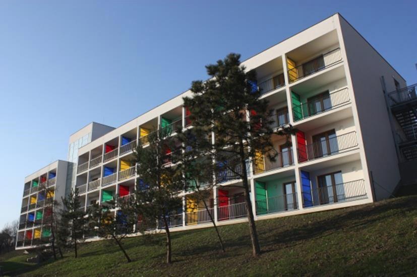 DPS Zahradní město, II + III etapa modernizace lůžkového fondu Domova pro seniory Zahradní Město (2011-2015) Výstavba nového pavilonu F lůžkové zařízení, administrativa.