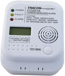 teplota, stav baterií alarm/test: ERR porucha; --- - test; HO vysoká hodnota
