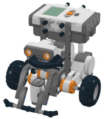 z klasické stavebnice lego. Stavíme robota (Hardware) Z uvedené stavebnice lze postavit velké množství různých robotů. Vaší fantazii se meze nekladou.