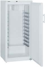 Chladničky a mrazničky na pekařské plechy o rozměrech 60 x 40 cm s vnitřní skříní z plastu Kvalita až do detailu U profesionálních chladniček a mrazniček jsou kvalita a hospodárnost rozhodující