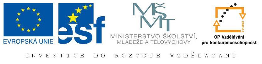 Výzva a zadávací dokumentace k veřejné zakázce Výběrové řízení na dodávku vybavení školní dílny a učebny odborných předmětů pro projekt Inovace vzdělávací oblasti