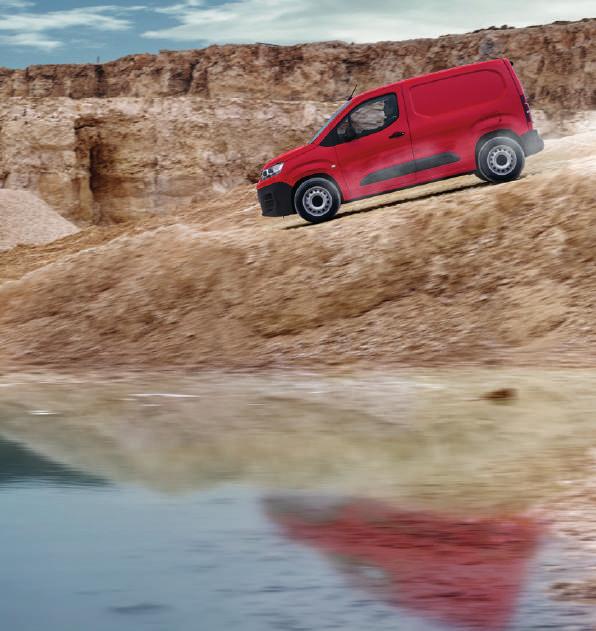 DOKONALÉ JÍZDNÍ VLASTNOSTI WORKSITE PAKET Nový Citroën Berlingo Van může být vybaven