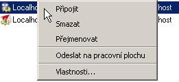 Je-li připojení i ověření uživatele úspěšné, zobrazí se příslušný administrační modul a hlavní okno Administration Console se zavře.