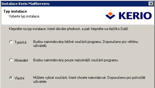 Kapitola 1 Co je Kerio Administration Console?