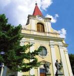 64 65 Židlochovice, kostel Povýšení sv. Kříže Komenského ul., Židlochovice, farnostzidlochovice.