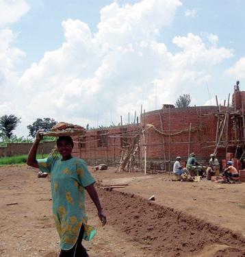 Podpora výstavby hospice v Kabuga Poblíž města Kigali v africké Rwandě, v lokalitě Kabuga, se