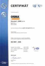 Ostendorf - OSMA s. r. o. Jsme největším výrobcem plastových potrubních systémů v České republice.
