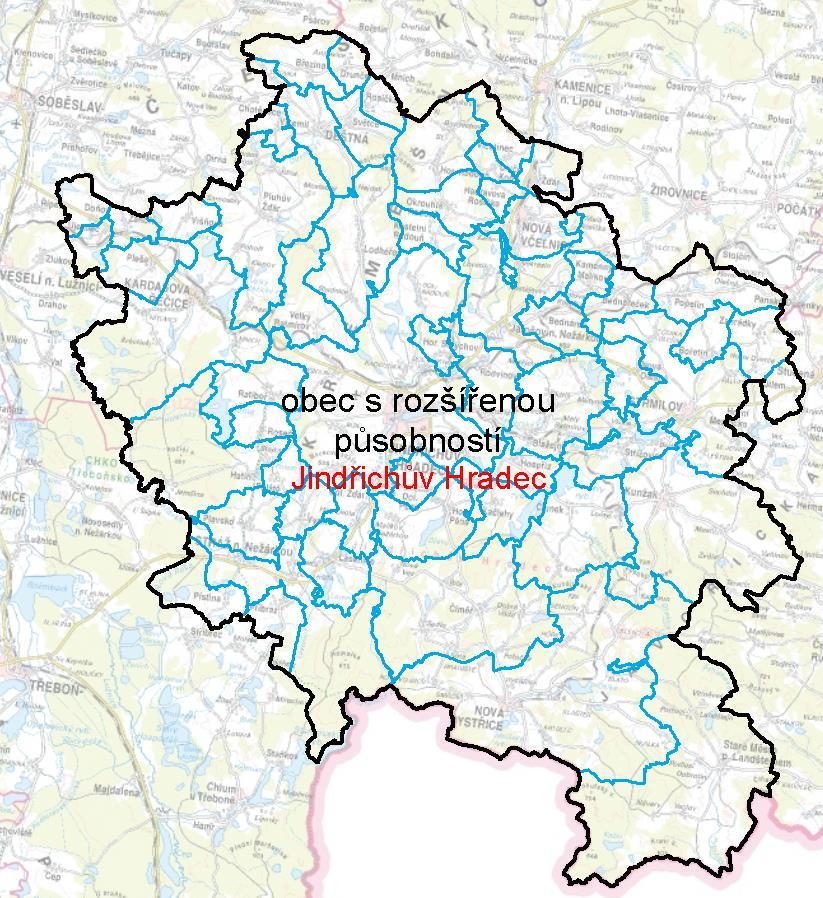 Rozbor udržitelného rozvoje území 2016 obec s rozšířenou působností Jindřichův Hradec KARTY OBCÍ Vypracoval Městský