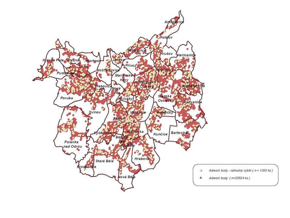 5 DOTAZNÍKOVÉ ŠETŘENÍ MSK 5.1 Metody V rámci projektu MSK byl užitím stejného dotazníku osloven opět náhodně vybraný vzorek dospělé populace stejné věkové skupiny (1.000 obyvatel).