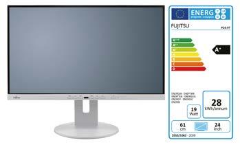 Datasheet FUJITSU Monitor P24-9 TE Špičkový širokoúhlý monitor o úhlopříčce 23,8 (60,5 cm) Ideální pro pracoviště zaměřená na budoucnost, která vyžadují sdílení pracovních míst Širokoúhlý monitor