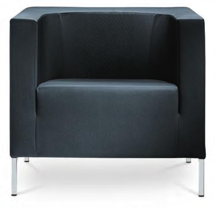 Sedačky Kubik jsou navrženy jako komfortní sezení v designu překračujícím změny trendů a jsou také universálním sezením pro různě koncipované interiéry.