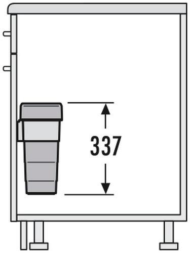 : 90 cm Hloubka skříňky min.