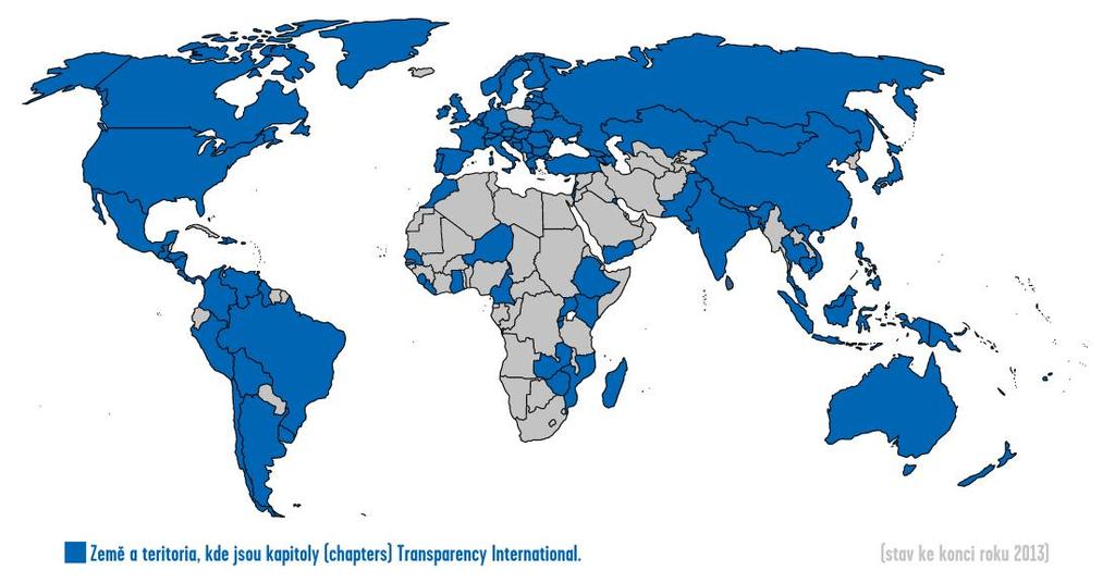TRANSPARENCY INTERNATIONAL MĚNÍME SVĚT A BOJUJEME PROTI KORUPCI.