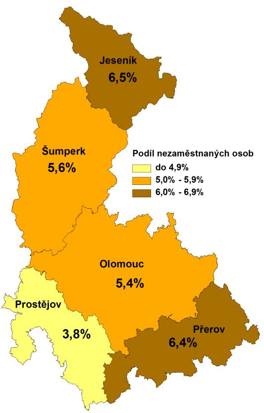 2. Vybrané nástroje aktivní politiky zaměstnanosti v Olomouckém kraji Tabulka č.