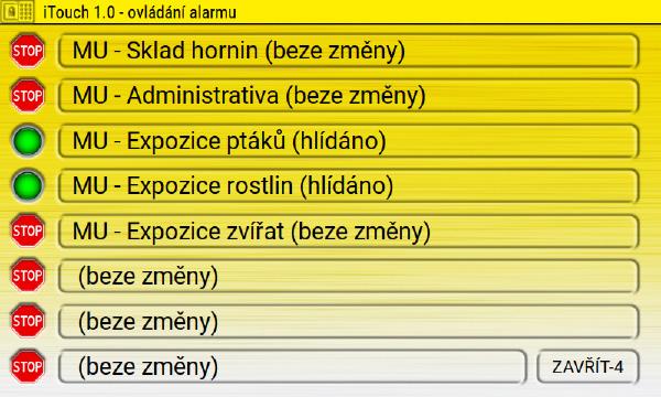 V druhém případě může docházkový terminál přímo ovládat zakódování místností podle aktuální přítomnosti osob na pracovišti.