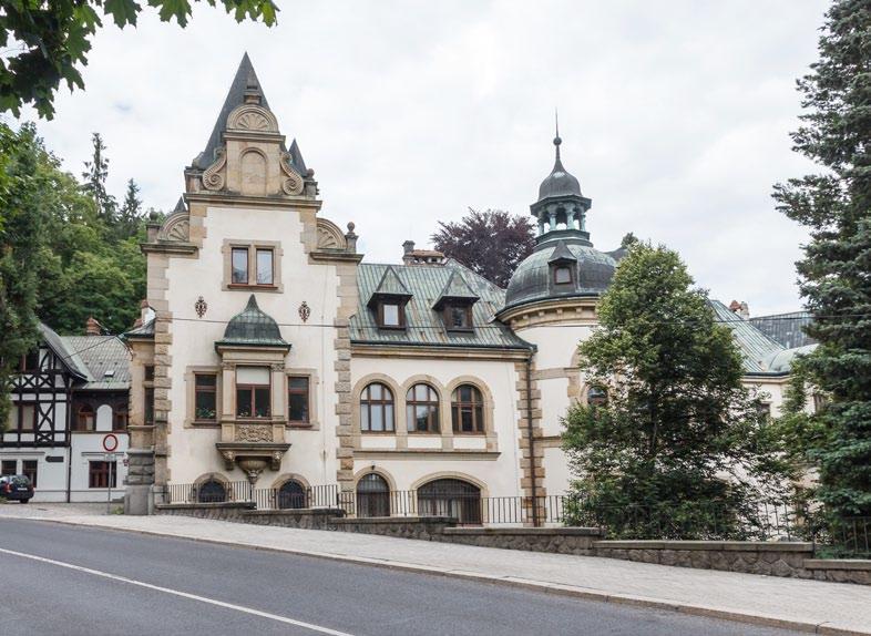 Liebiegova vila Villa Liebieg Terminál MHD Fügnerova Fügnerova Terminal für öffentliche Verkehrsmittel