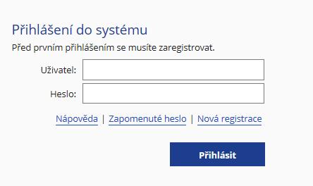 Stavy žádosti mohou být: Přijata elektronicky žádost je v el.