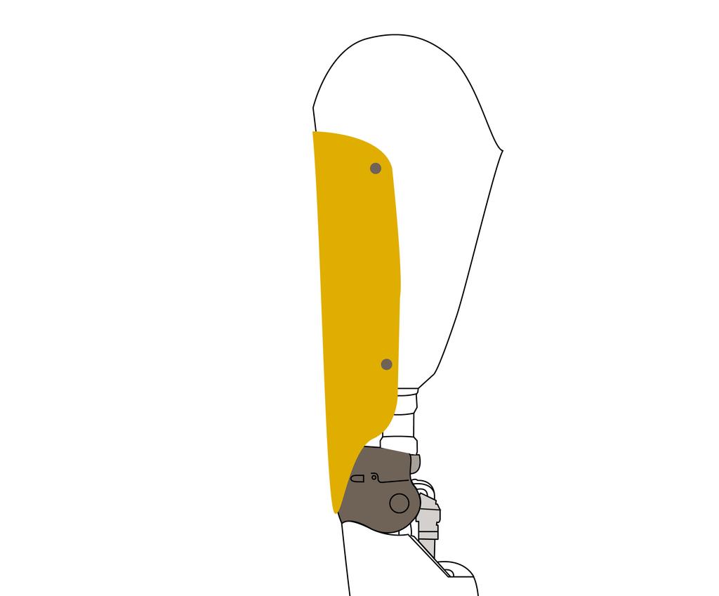 4 Large bridging distances If a rotation adapter is being used, the bridging element is fixed to the socket only. The rotational movement must not be compromised.