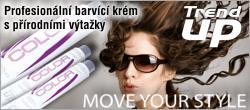 TREND UP COLOR profesionální barvící krém na vlasy s přírodními rostlinnými výtažky - 100ml Permanentní krémová barva s přírodními rostlinnými výtažky, stabilní forma krému umožňuje barvit jednotně,