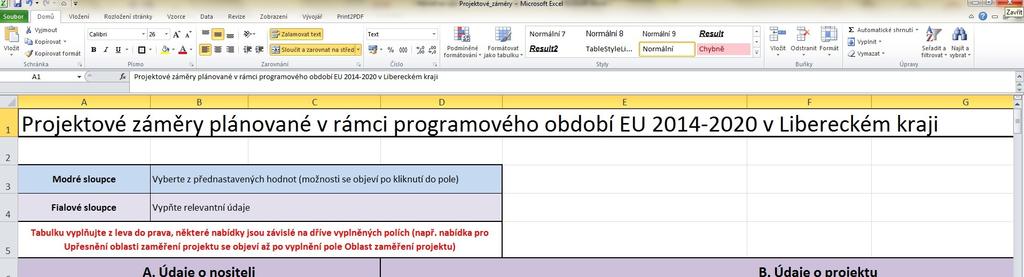 Vzdělávání, věda a výzkum Cestovní ruch Sport Veřejná správa, kultura Podnikání, inovace Zaměstnanost Upřesnění oblasti zaměření projektu - Aktivita Regionálního akčního plánu - vyplňte aktivitu