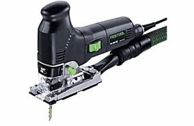 FESTOOL, který se velmi hodí pro práci na úzkých místech.