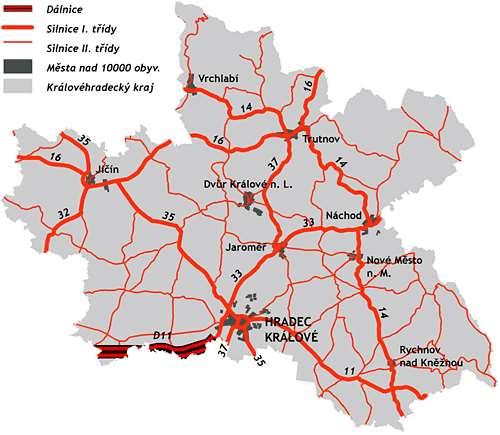 7 Doprava a technická infrastruktura 7.1 Doprava Silniční doprava Hustota silniční sítě na území MAS KJH, o.p.s., odpovídá poloze regionu jedná se o příhraniční region.