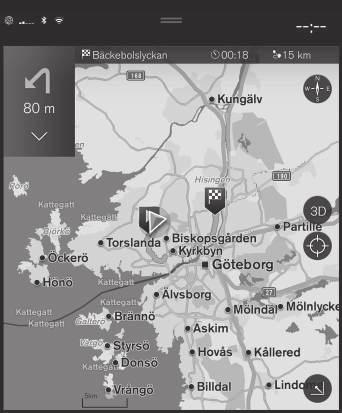Použití uložené polohy Přijaté polohy jsou uloženy do knihovny navigačního systému a lze je využít později. Itinerář (str. 15) Nastavení cíle přímo na mapě (str. 10) Nastavení cíle pomocí adresy (str.