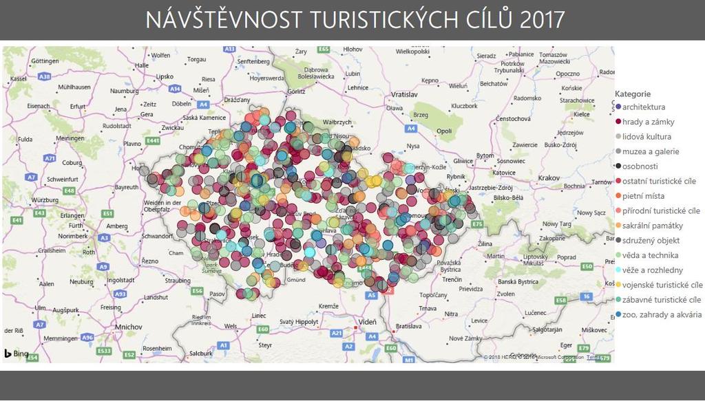 PowerBI Náhled výstupu v PowerBI: Odkaz na výstup za rok 2017 naleznete ZDE Výstup v PowerBI je