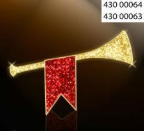 1 ks 1 980 36 2D LED trumpeta 100,00 Interiér Dekorace 1 ks 1 800 36 2D LED trumpeta