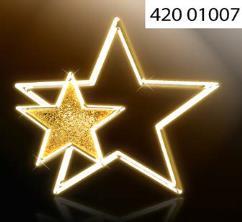 200,00 Interiér Dekorace 1 ks 2 250 22 2D LED hvězda 60,00