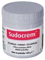 (1 kapsle = 4,61 Kč) -20 % (1 kapsle = 5,32 Kč) Sudocrem krém 125 g Zklidňuje začervenalou a podrážděnou pokožku.