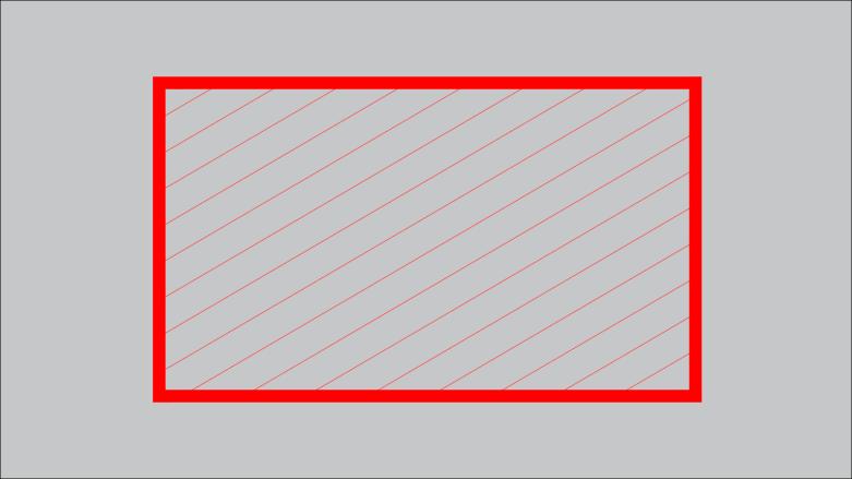 2.10. Operační zóna nástupního mostu Červeně šrafovaná plocha vyznačující operační zónu nástupního mostu. Na této ploše je zakázáno zastavení a stání MMP.