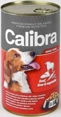 premium premium vlhké Calibra Dog Premium Beef, Liver and Vegetable